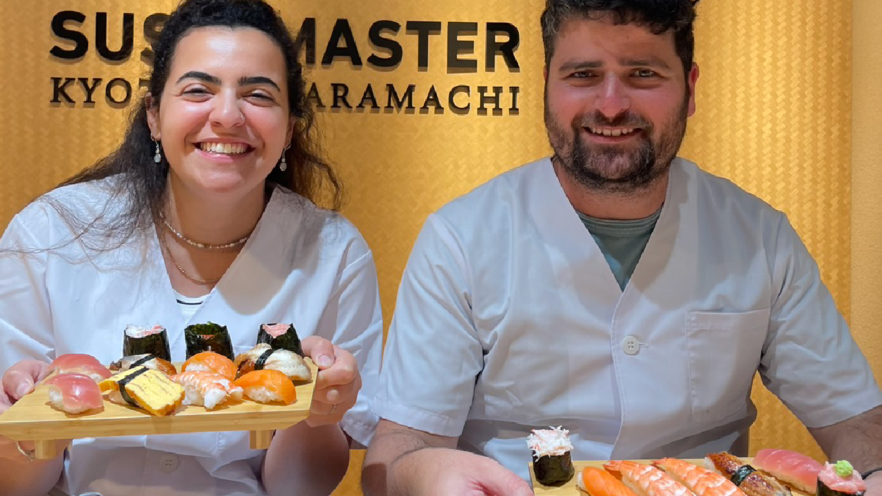 Let's experience making Sushi in Kawaramachi, popular place in Kyoto