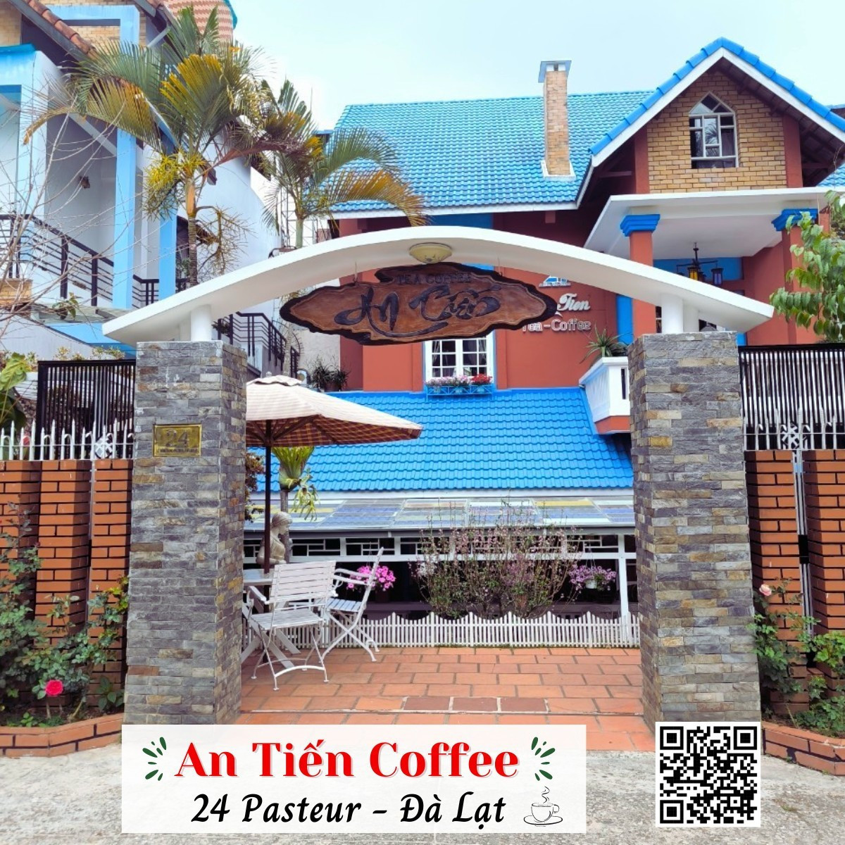 An Tien Coffee: 24 Pasteur, Da Lat