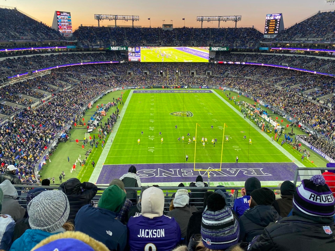 Baltimore Ravens Football Game at M&amp;T Bank Stadium