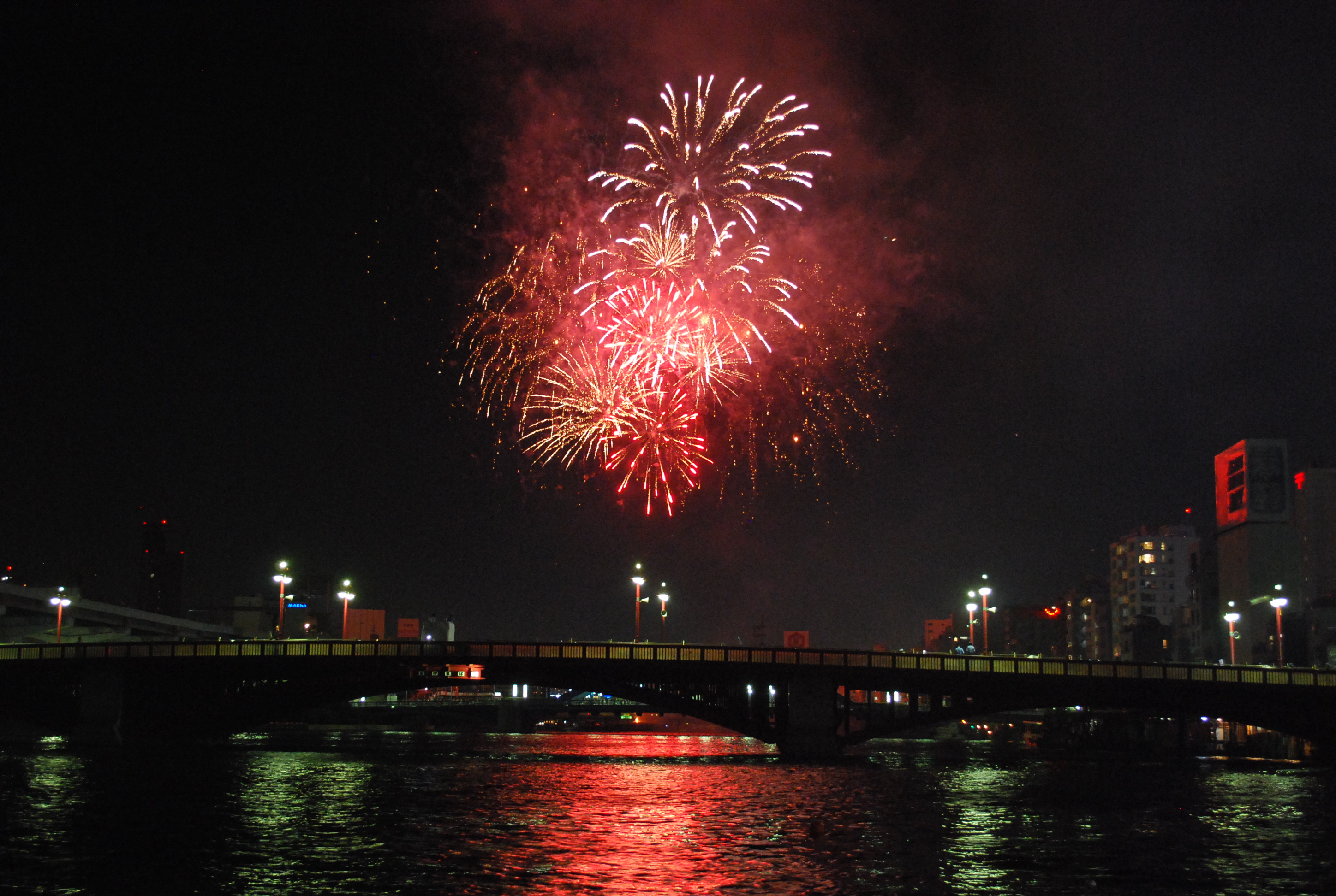 2025年7月26日：東京隅田川花火大會晚餐遊船