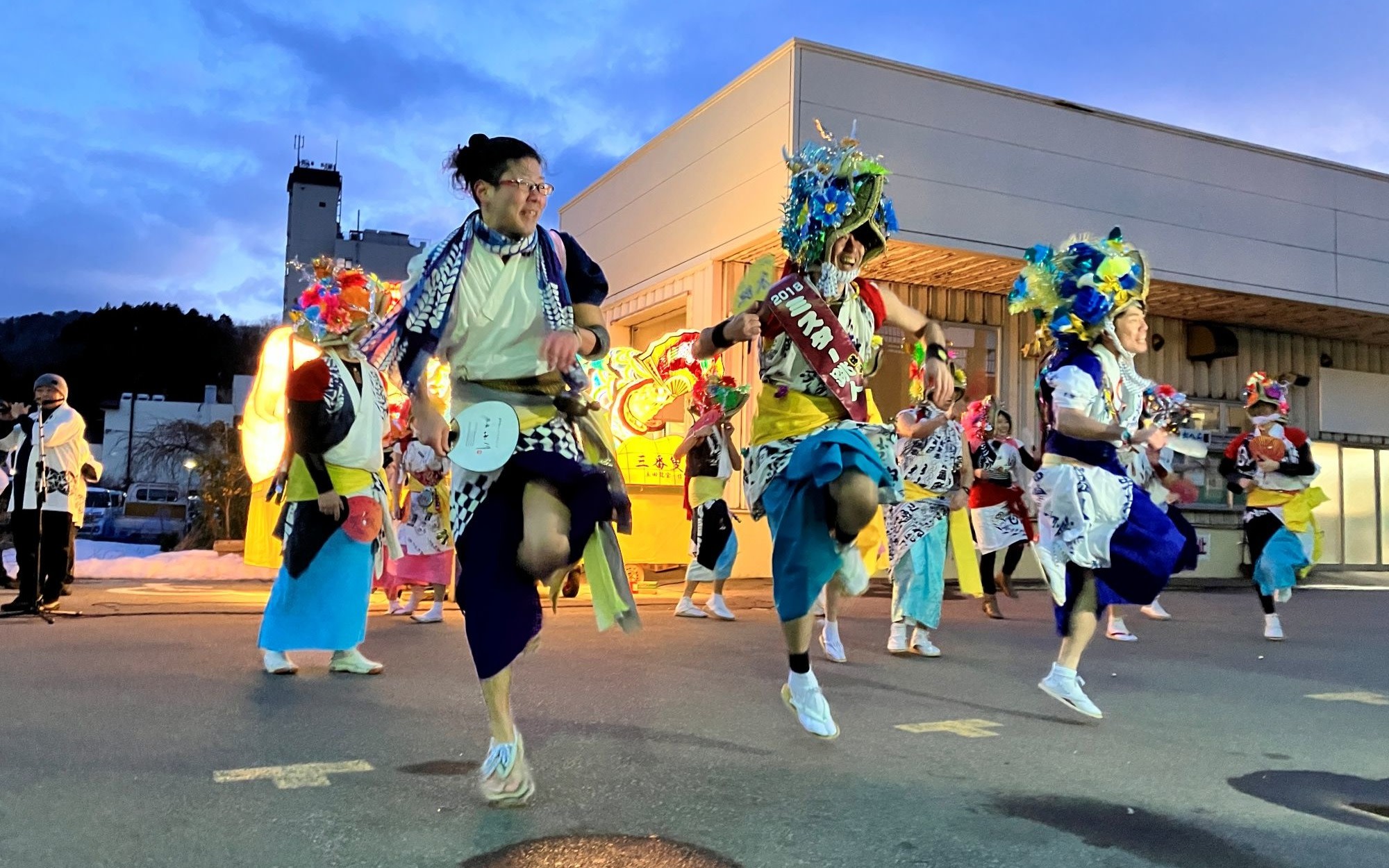 Light Meets Snow: Winter Nebuta & Fireworks Walking Tour
