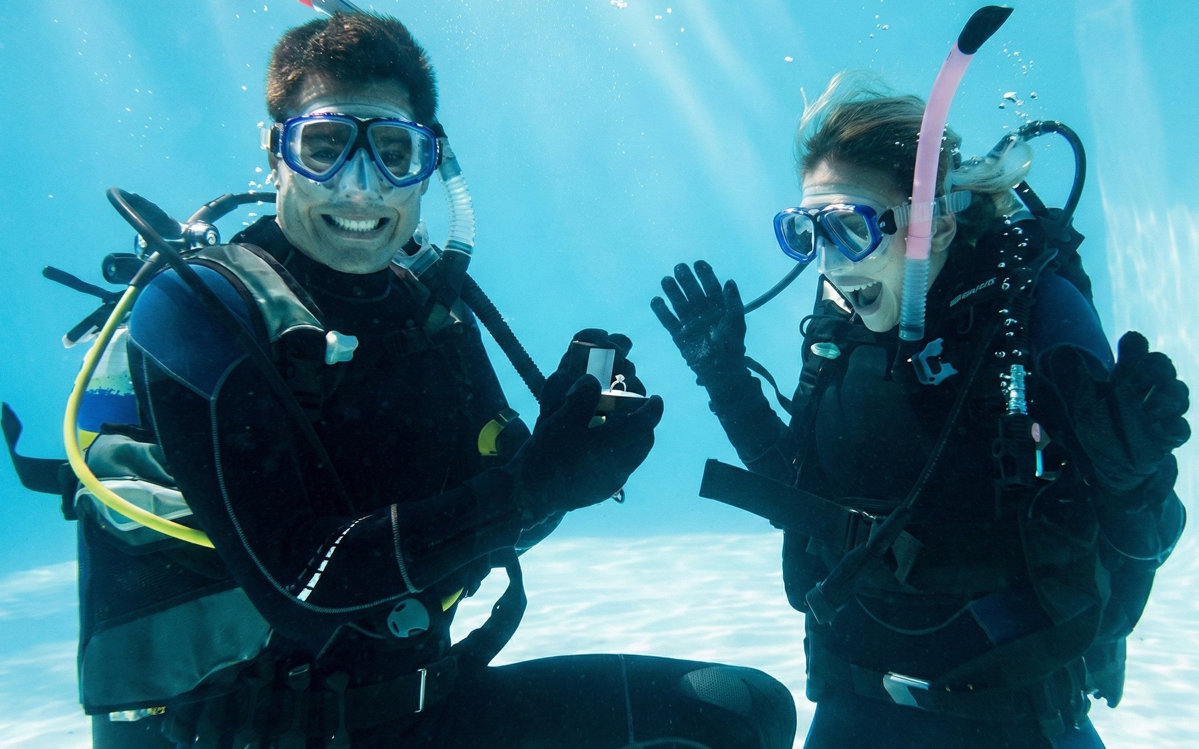Goa: Underwater Proposal Dive