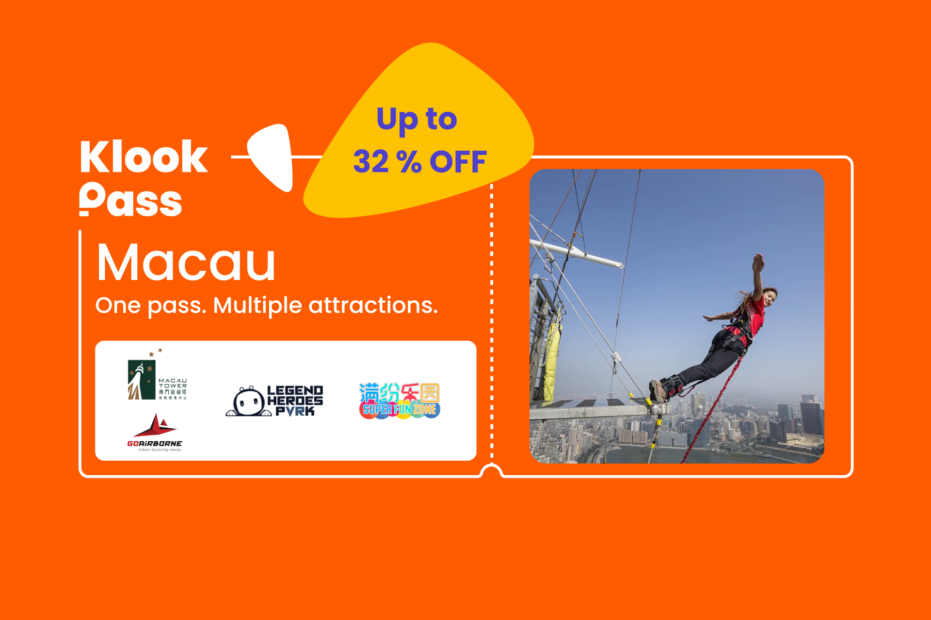 Klook Pass Macau HyperAir