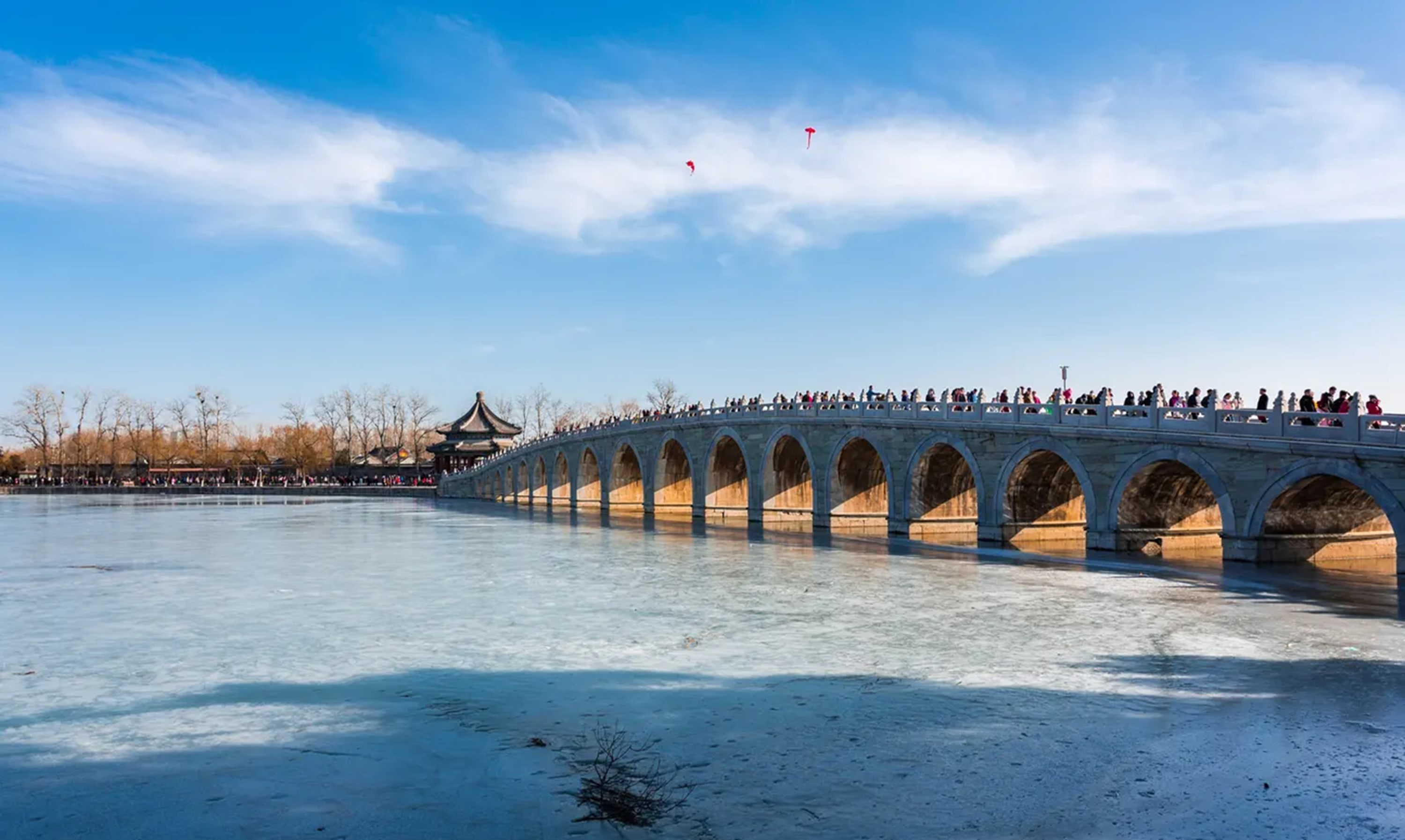 北京八達嶺長城&圓明園&頤和園1日遊（探訪皇家園林之秘+追尋長城文化+探尋當年輝煌的帝國身影+北京往返+中國古建築的藝術魅力）