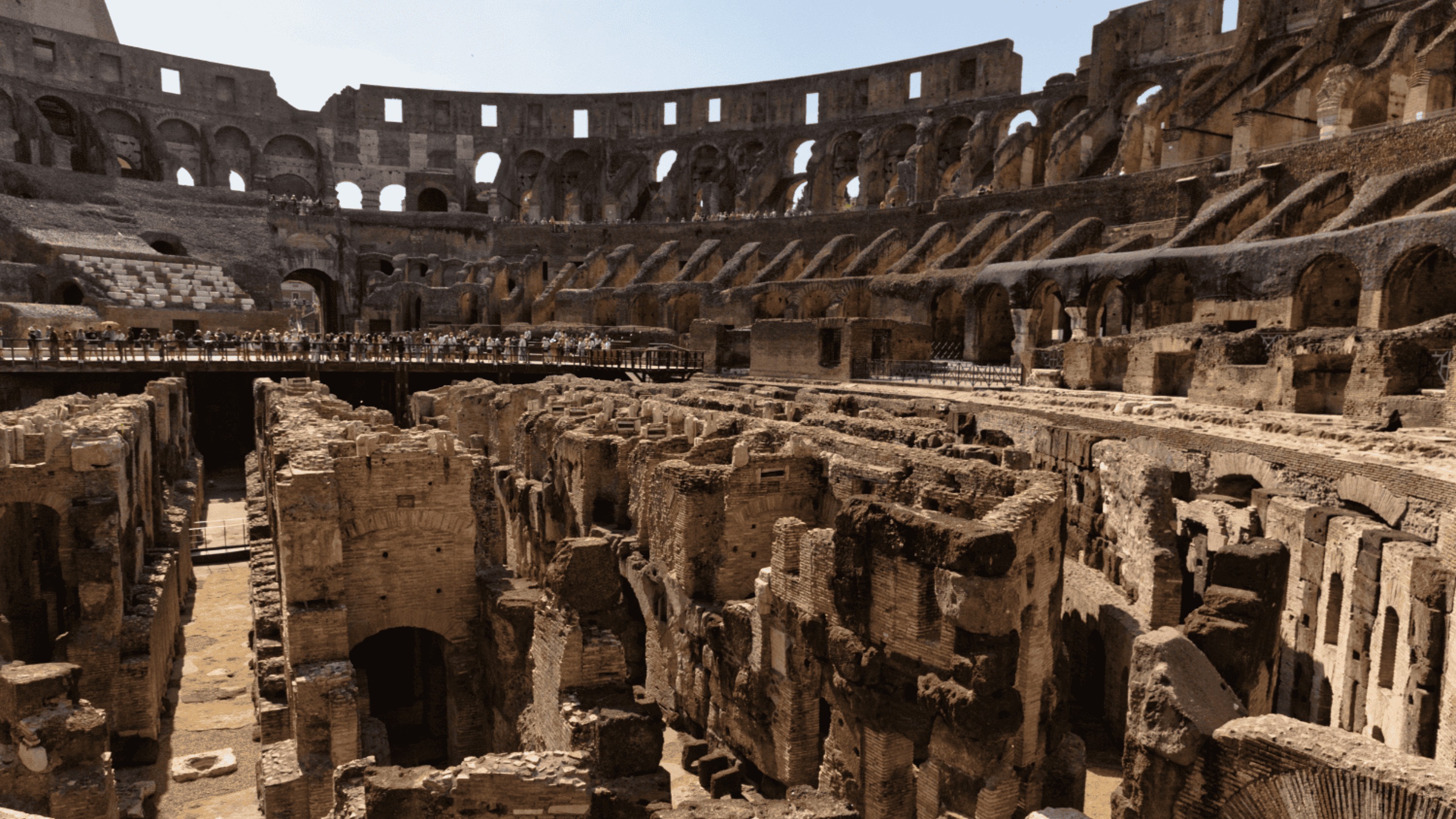 羅馬鬥獸場(Colosseum)地下層和古羅馬廣場(Roman Forum)之旅