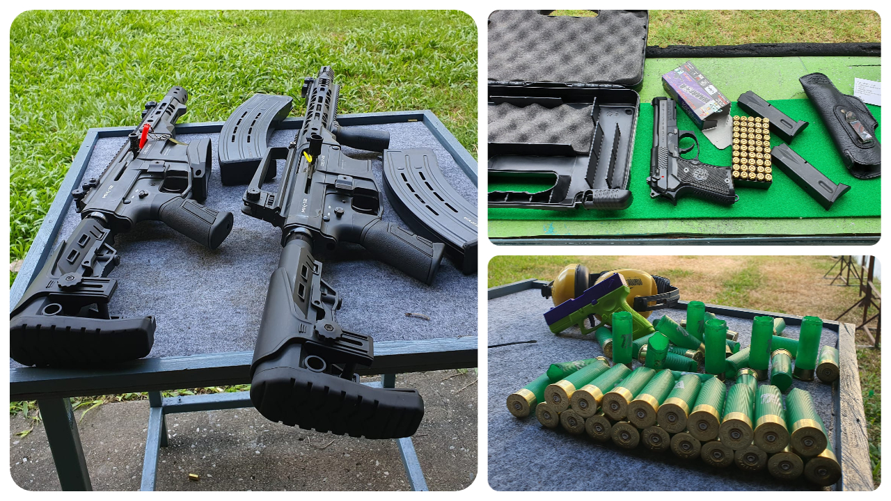 體驗真槍實彈,並配備完善的安全措施 體驗真槍實彈,並配備完善的安全措施