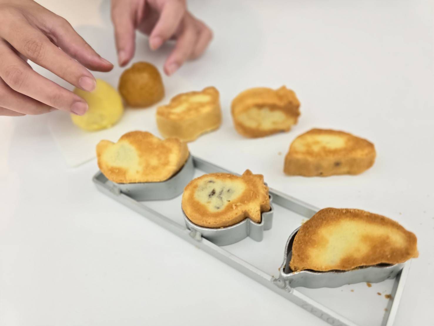 親手做出屬於自己的鳳梨酥，從揉麵到脫模，每一步都充滿台灣味。