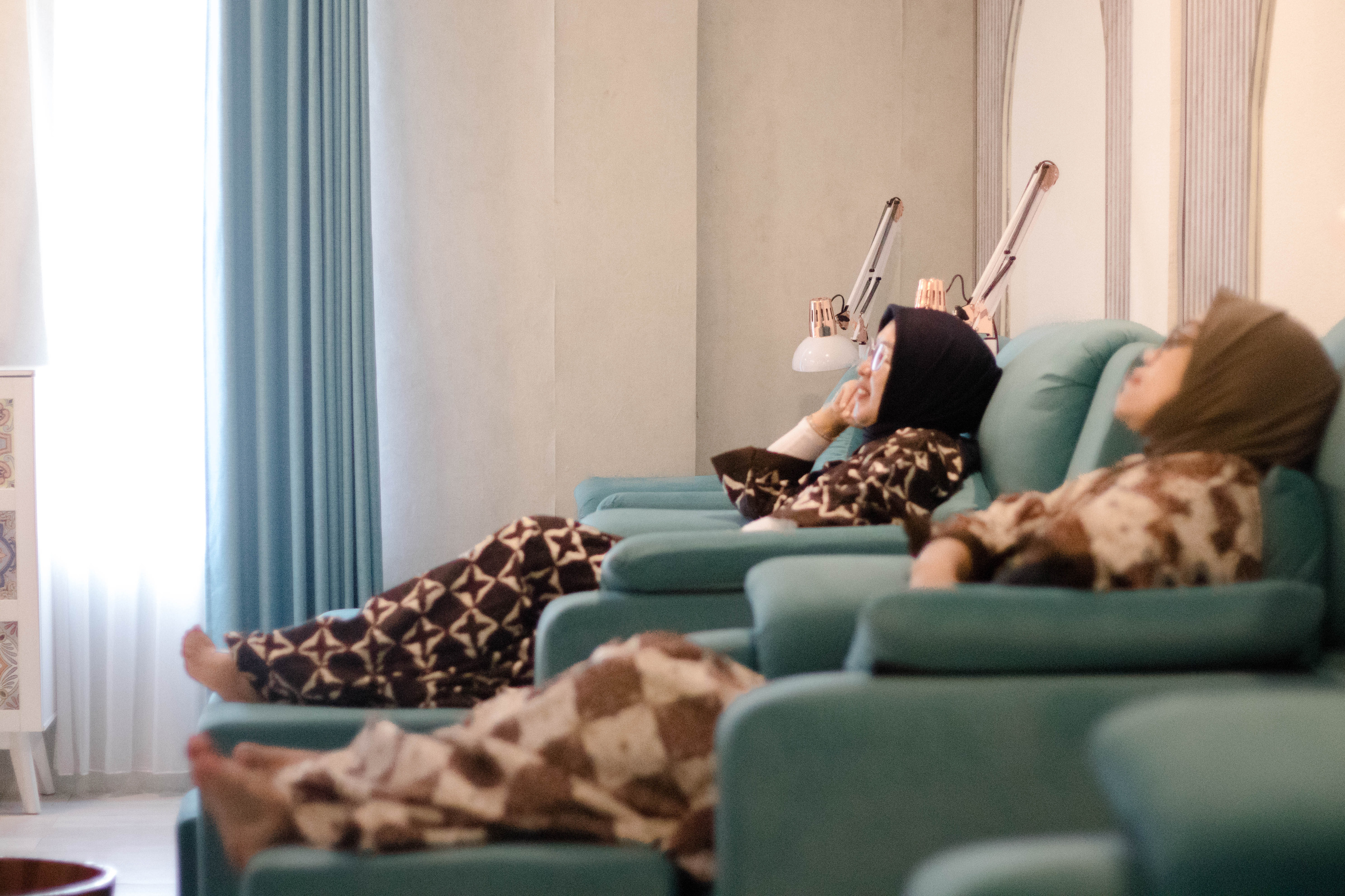 與閨蜜或家人一同盡享歡樂時光