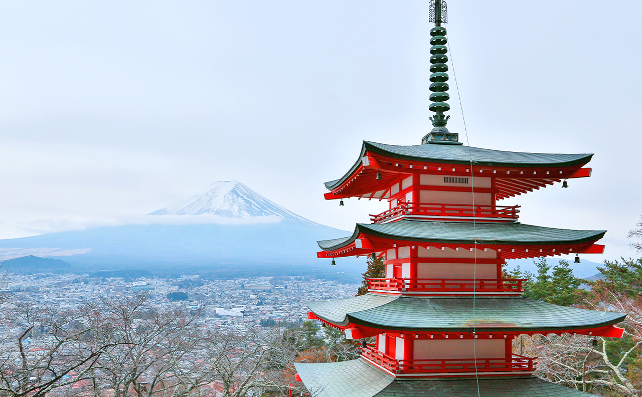 富士山五合+新倉山淺間公園+忍野八海+御殿場奧萊