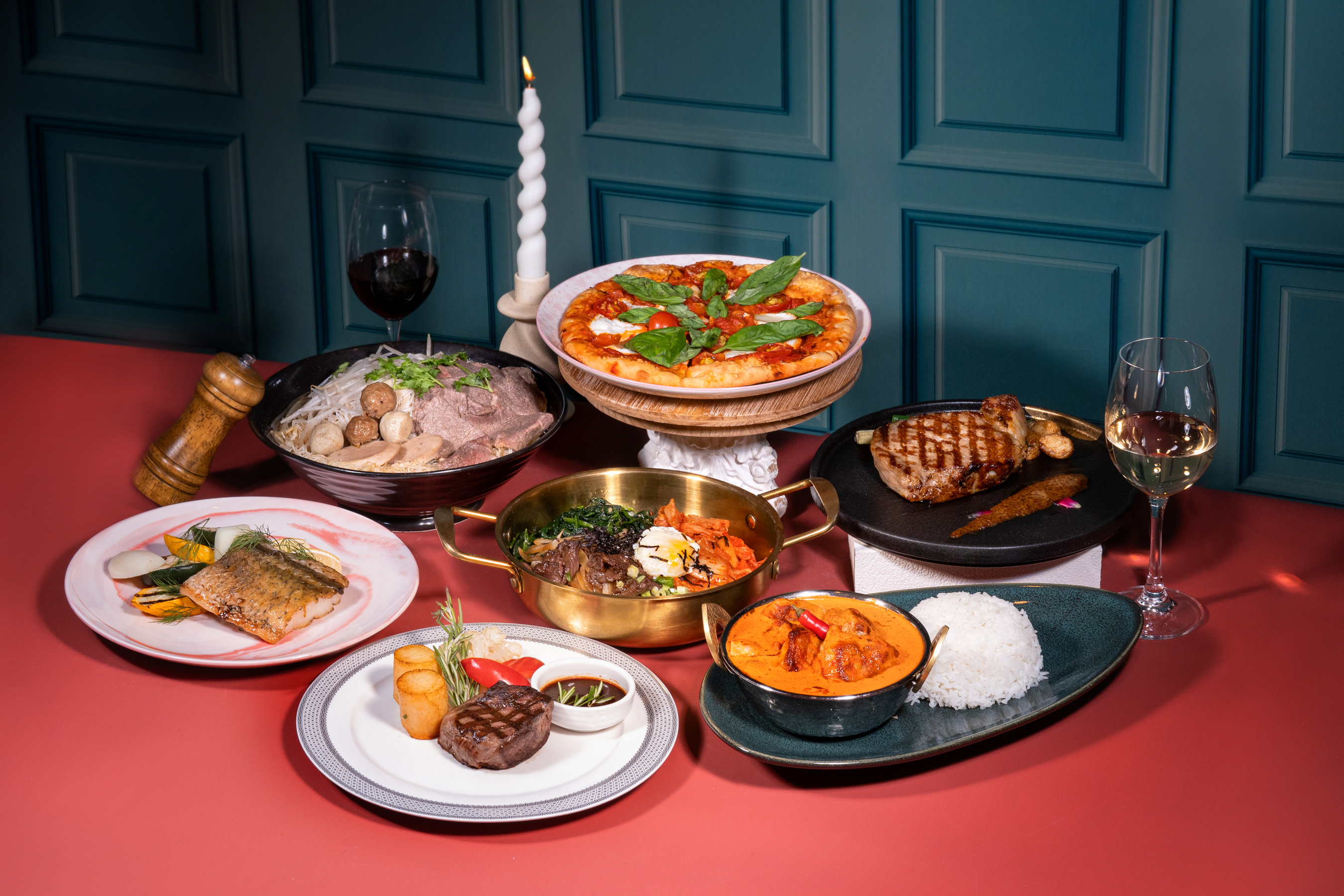 Le Menu-Gloucester Luk Kwok Hong Kong | Ужиновый буфет, полуденный буфет, буфет послеобеденного чая