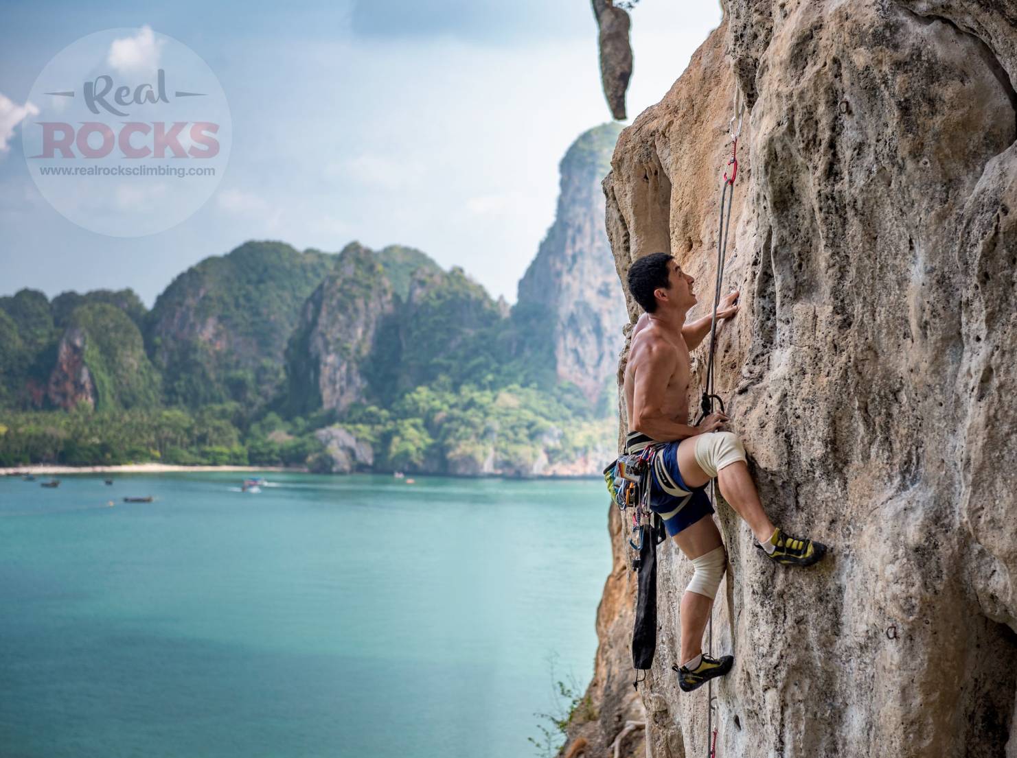 甲米攀巖課程（Real Rocks Climbing提供）