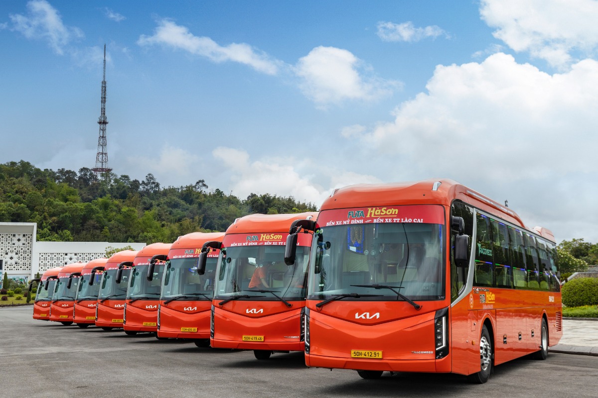 共乘城市接送 河內 - 沙壩 Sapa Dragon Bus 臥鋪巴士