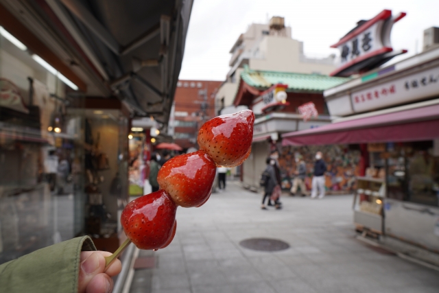 Asakusa Sweets Walking Tour with Japanese Sweets Researcher