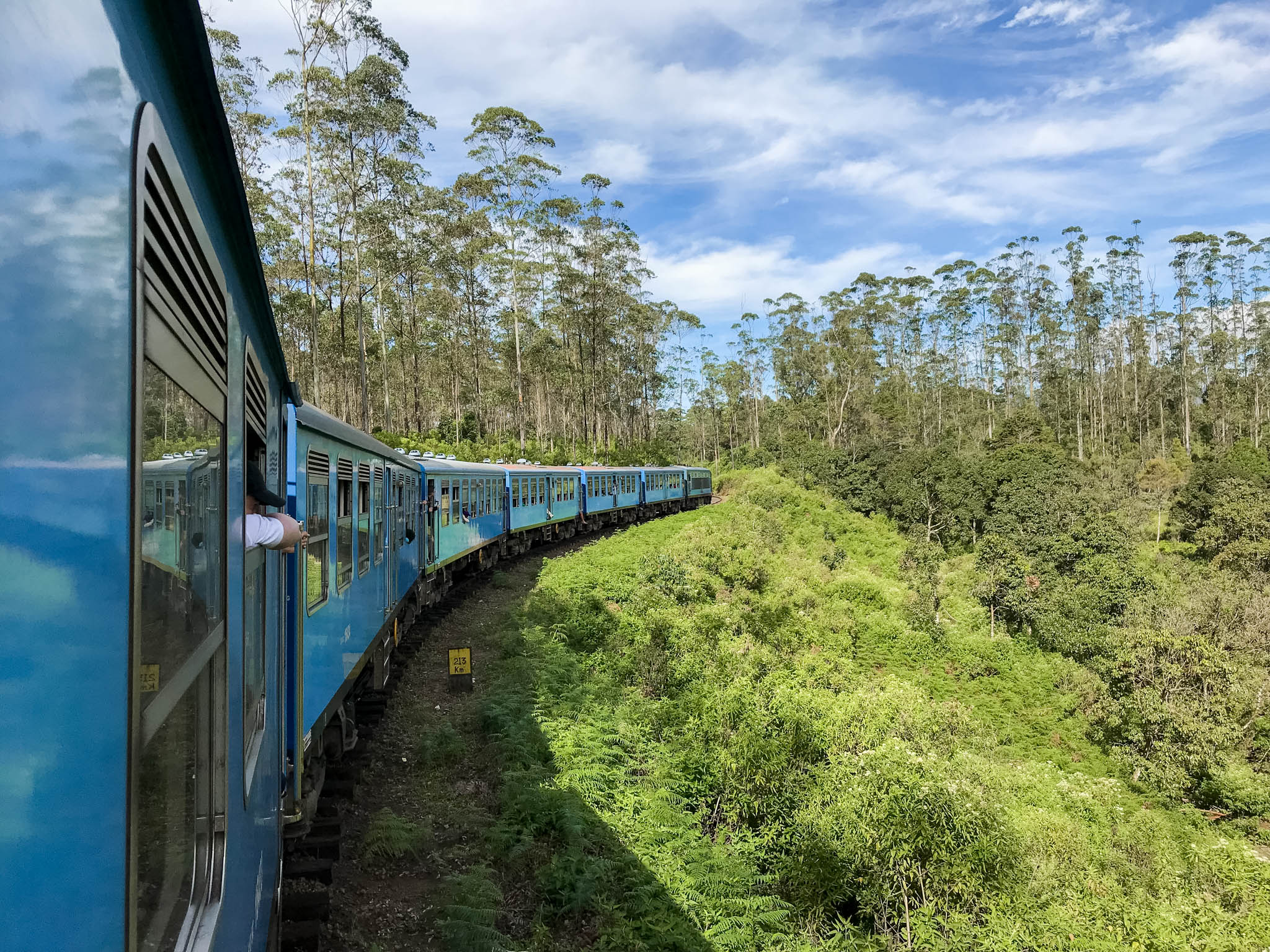 From Kandy Scenic Train Ride 1st or 2nd Class Seats to Ella