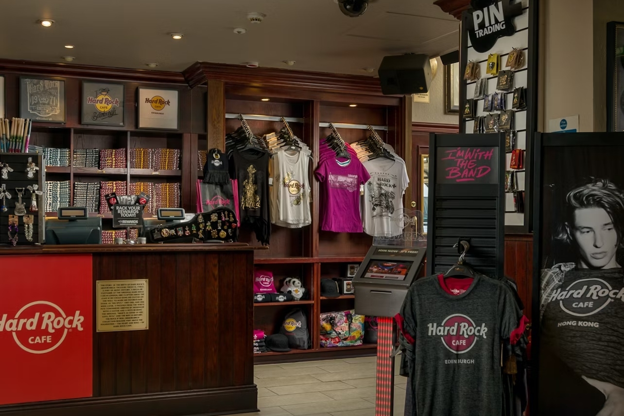 Hard Rock Cafe Edinburgh Dining Experience 