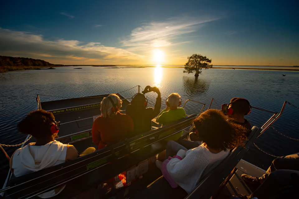Boggy Creek Sunset Airboat Adventures