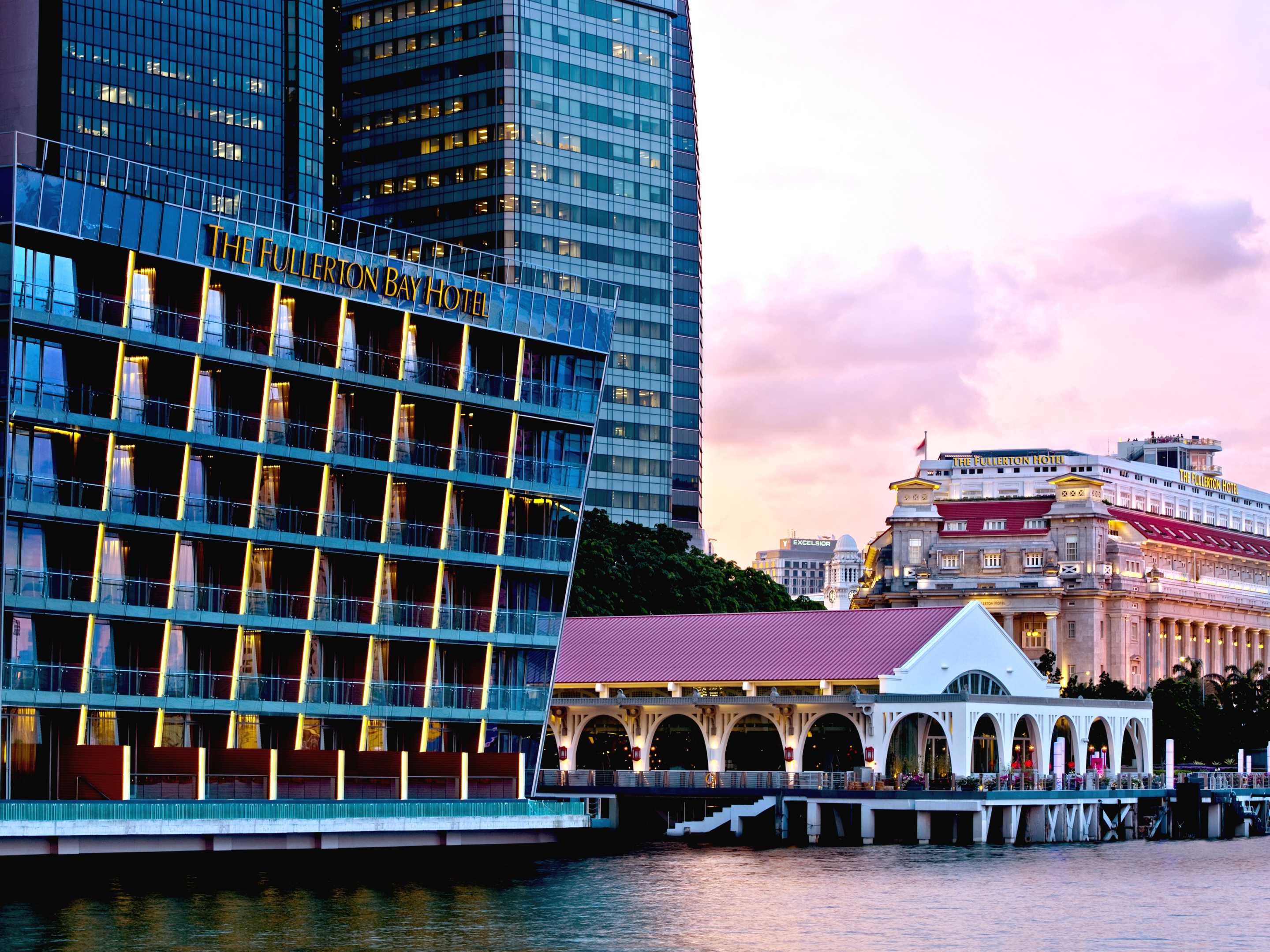 The  Landing Point at The Fullerton Bay Hotel Singapore   