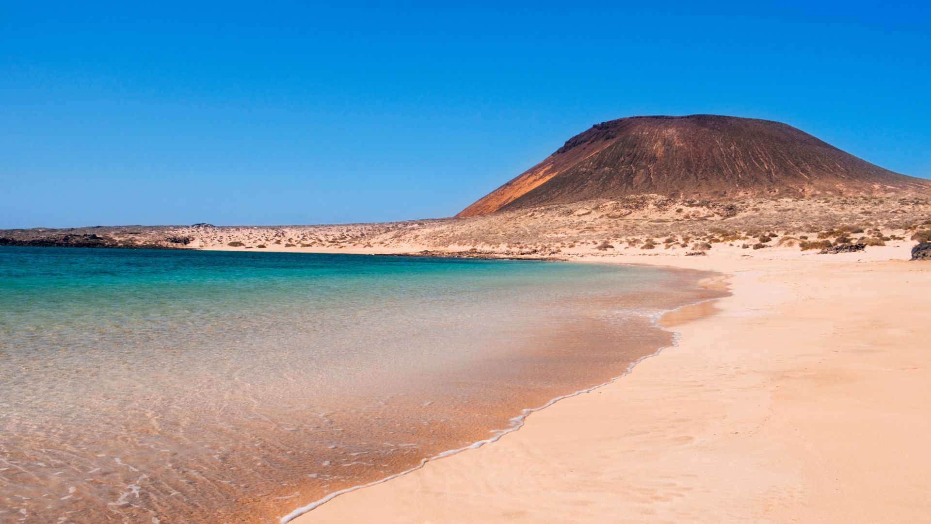 Sunbathing on Playa Francesa, surrounded by nature's beauty and serene tranquility