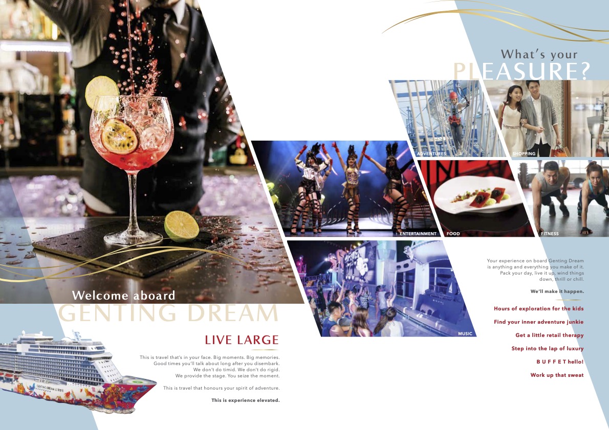 Genting Dream Destination Cruises by Resorts World Cruises