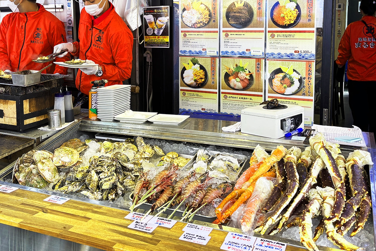 東京築地魚市場街頭美食之旅