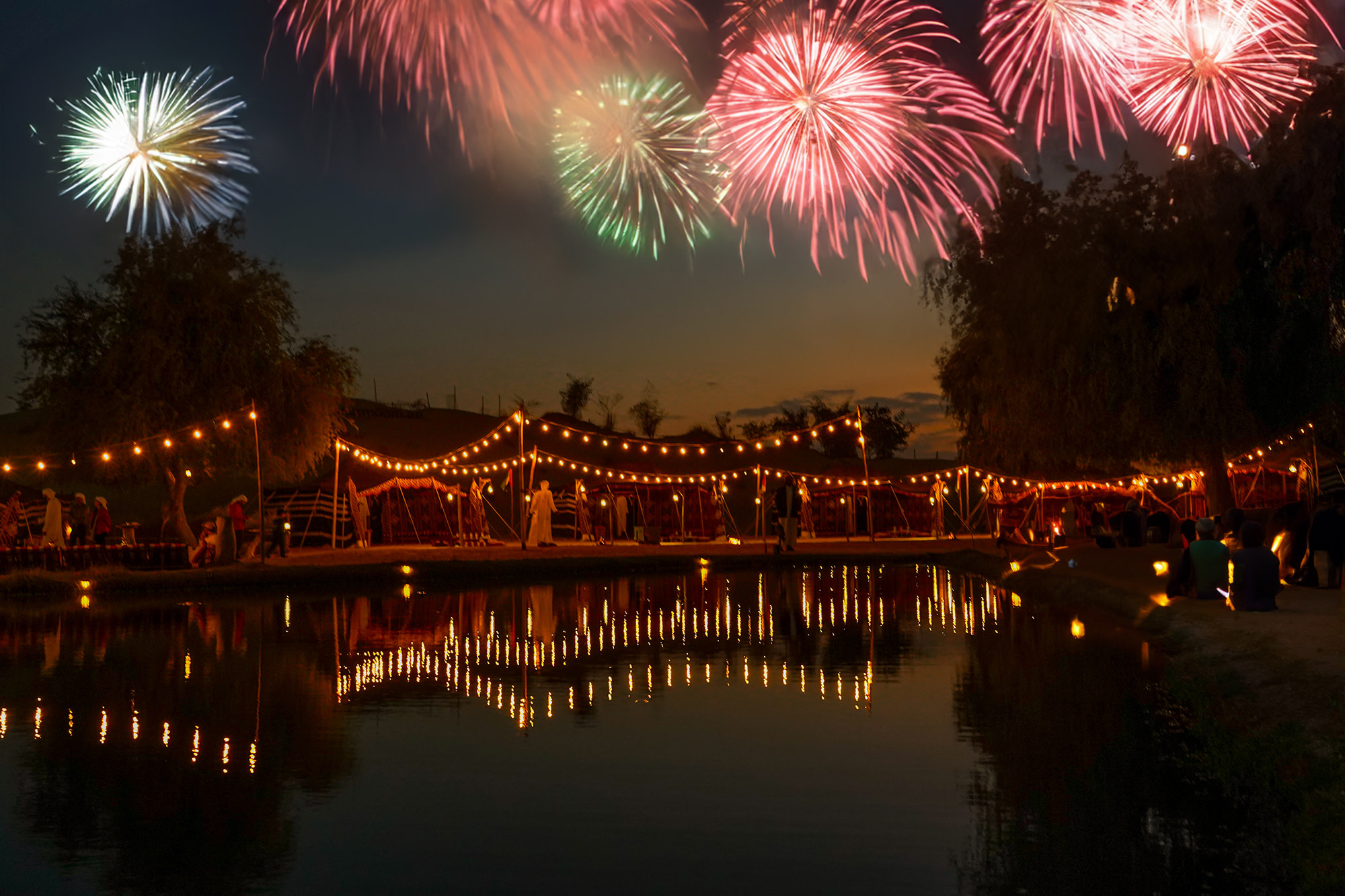 New Year's Eve Celebration & BBQ Dinner at Al Marmoom in Dubai