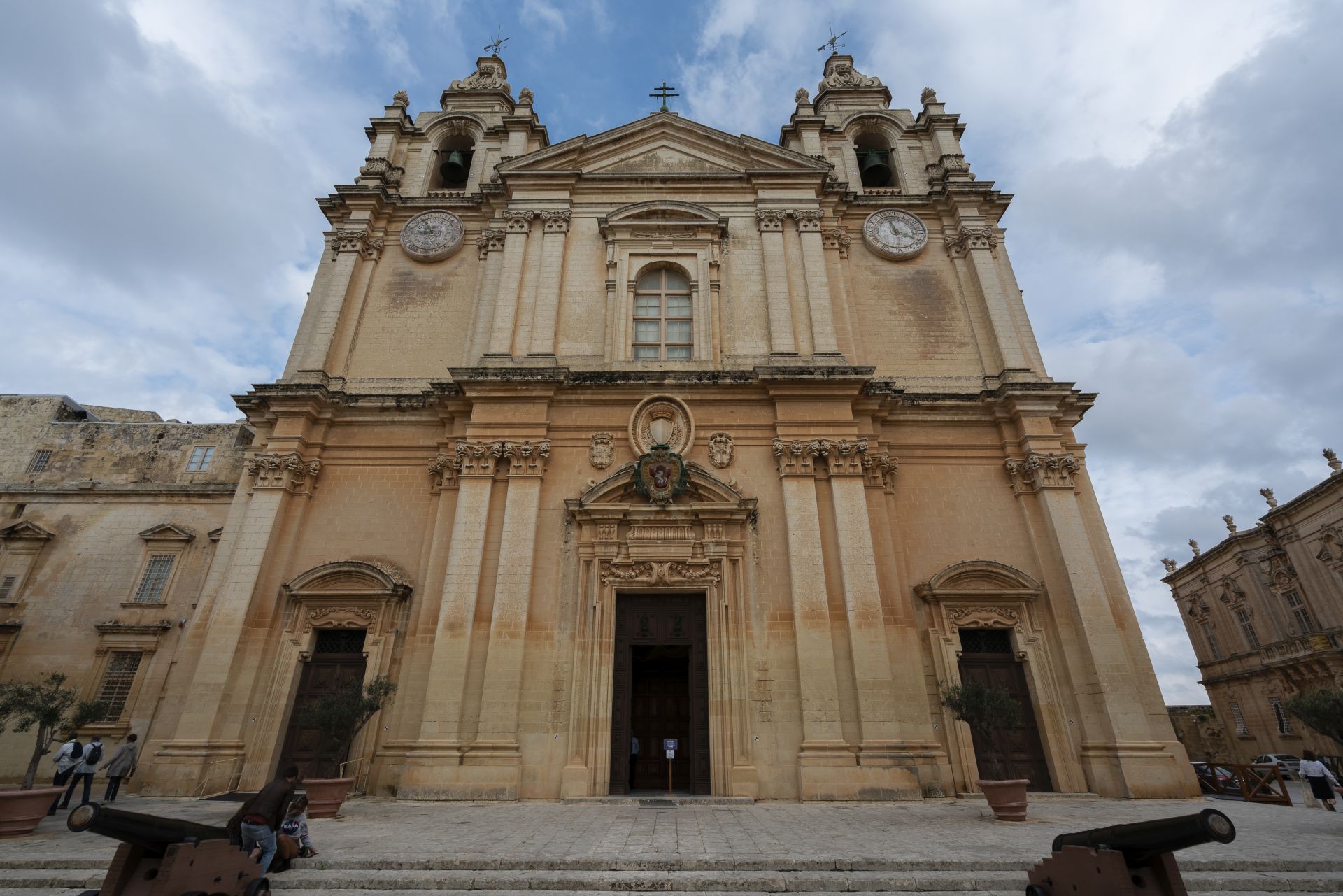 17th Century Baroque Cathedral of Mdina dedicated to St. Paul the Apostle.