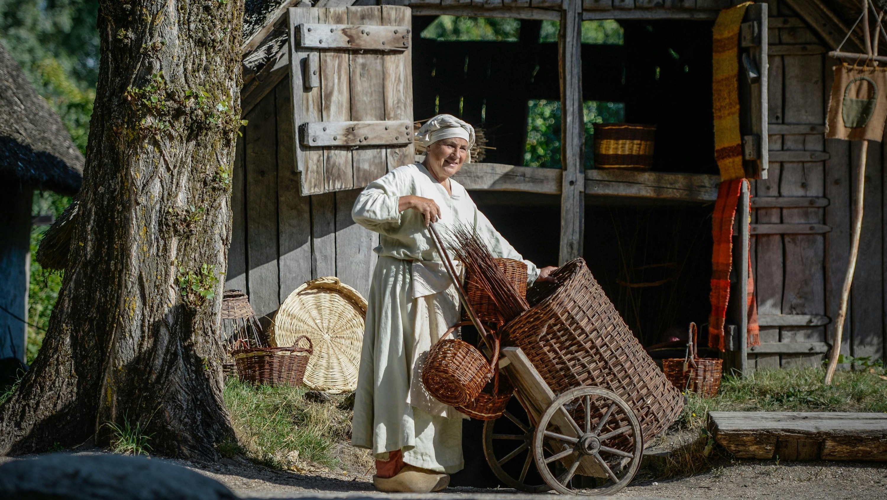 Explore historical market scenes and discover the ingenuity of past communities
