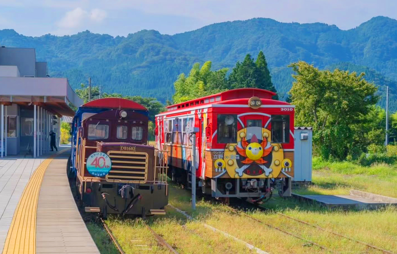 南阿蘇鐵道列車,車型根據每天列車營運情況,隨機安排,敬請知悉。 南阿蘇鐵道列車,車型根據每天列車營運情況,隨機安排,敬請知悉。