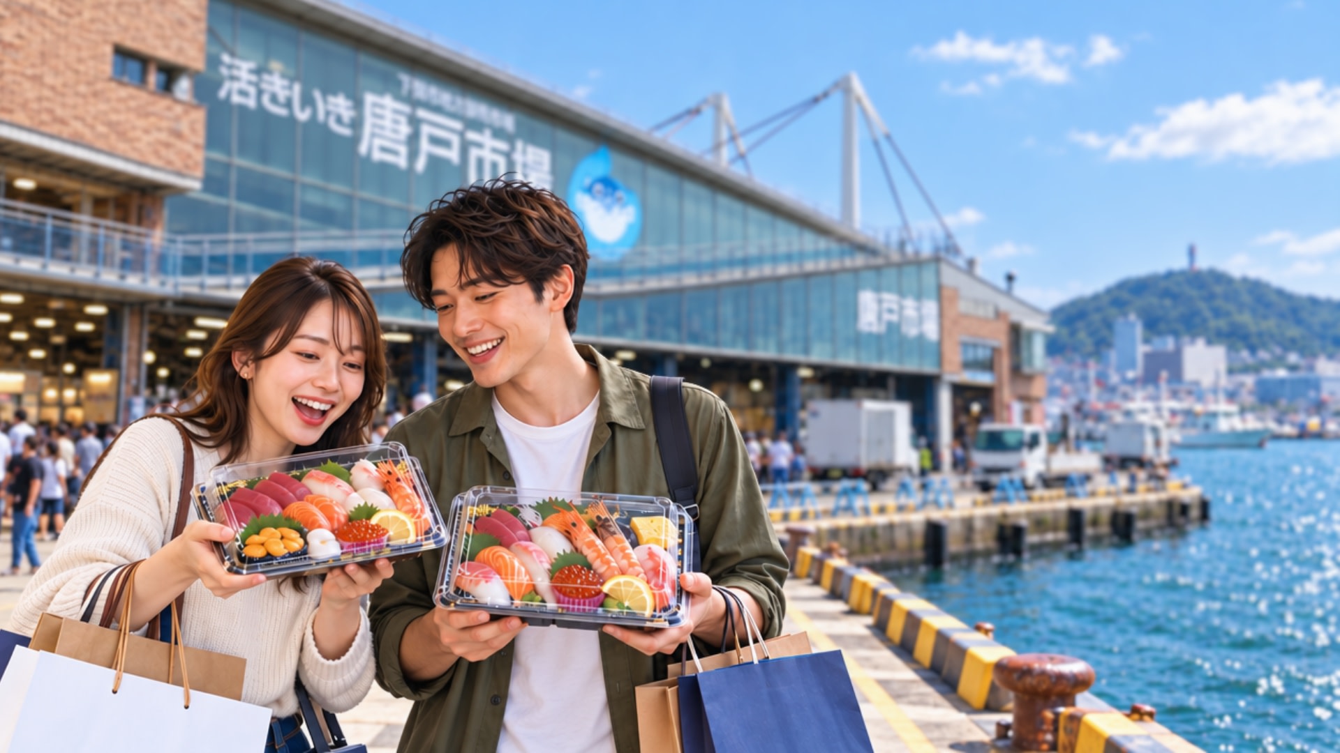 Рынок Фукуока Карато и THE OUTLETS KITAKYUSHU — полный день шопинга