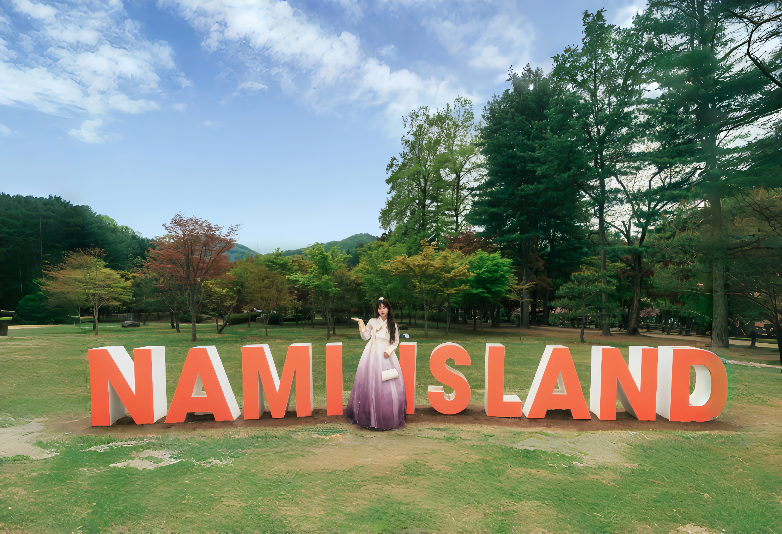 Nami Island Hanbok Rental Experience