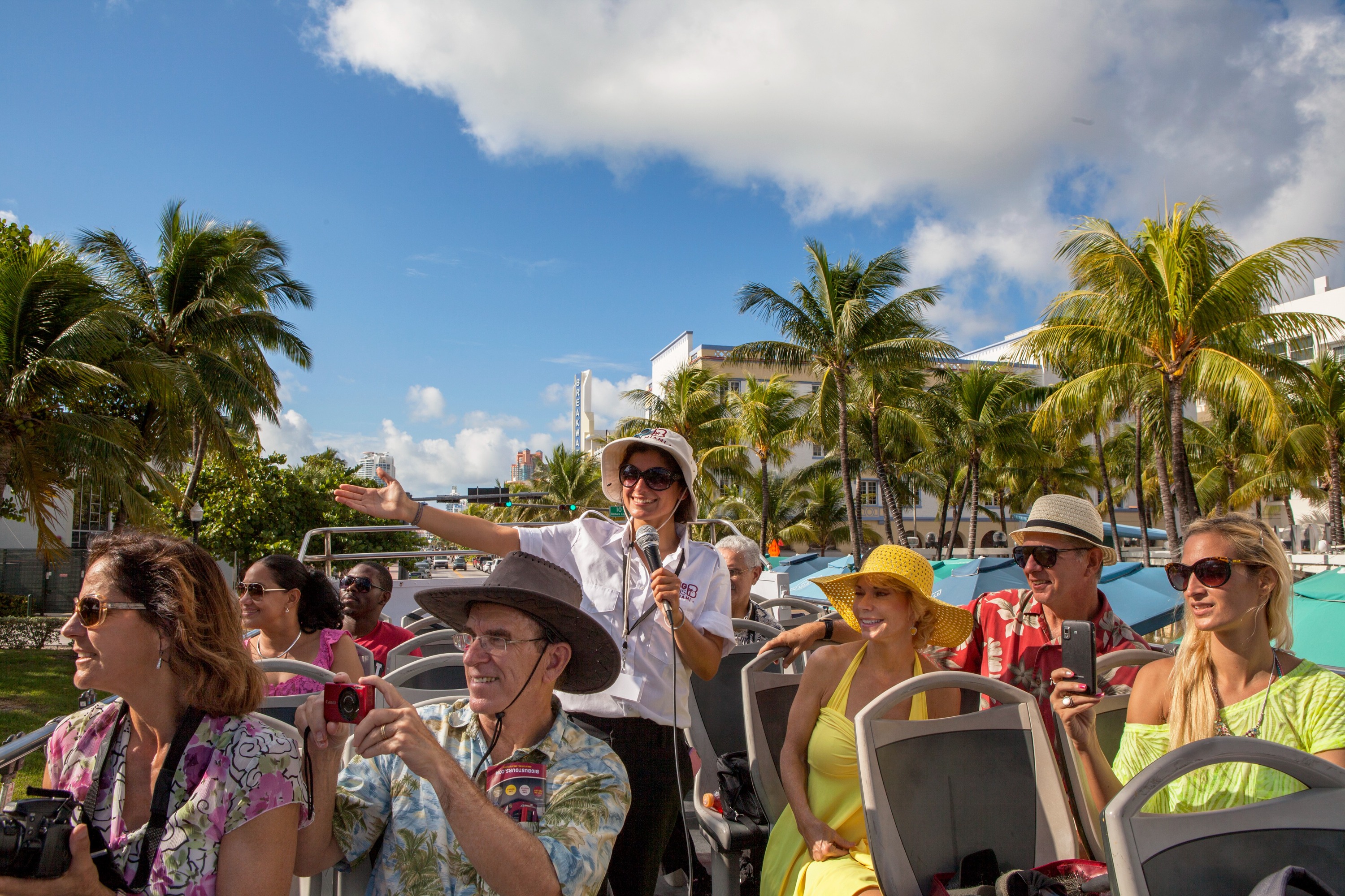 Miami Open-Top Night Bus Tour