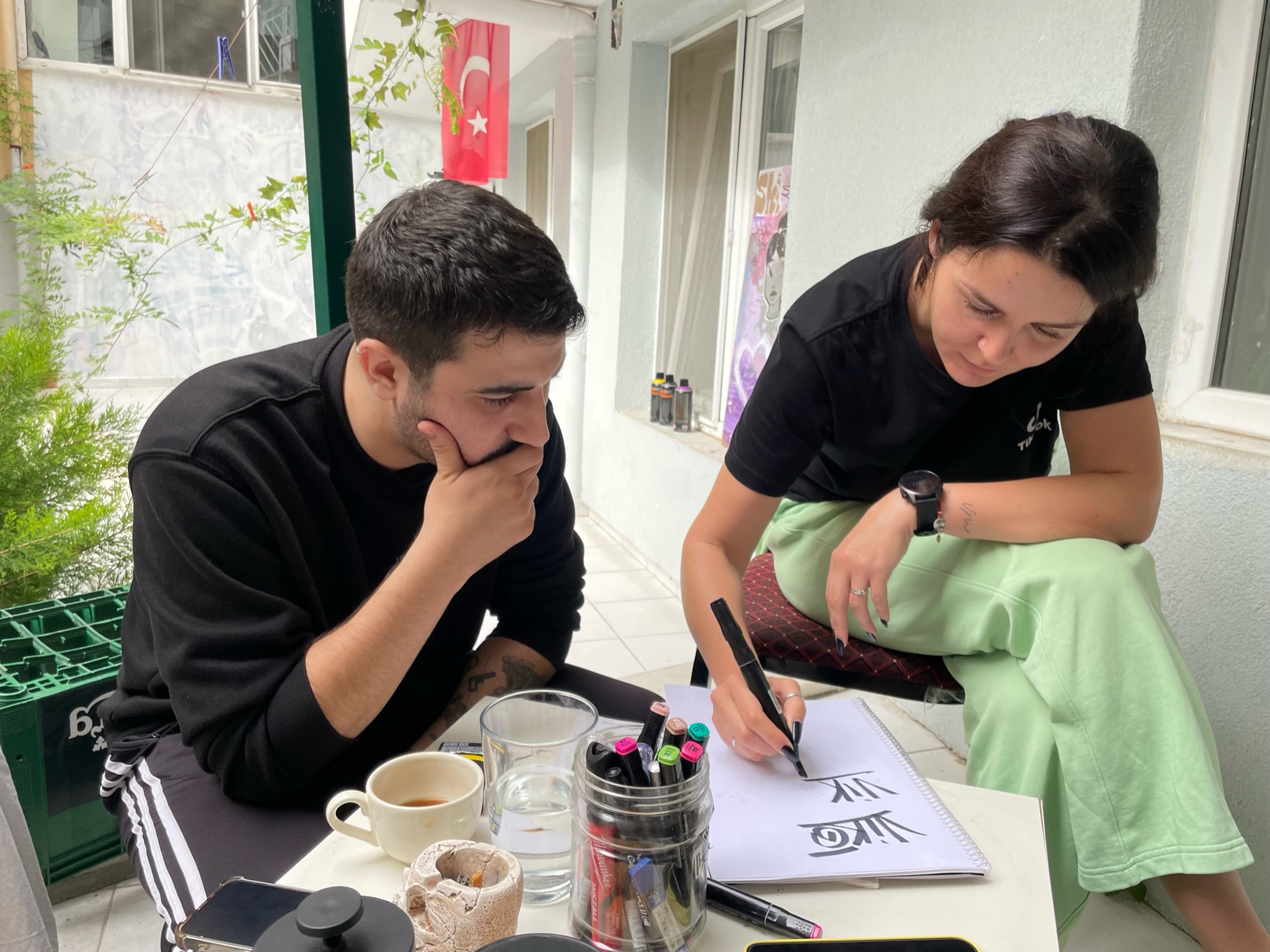 伊斯坦布爾塗鴉工作坊（當地藝術家）