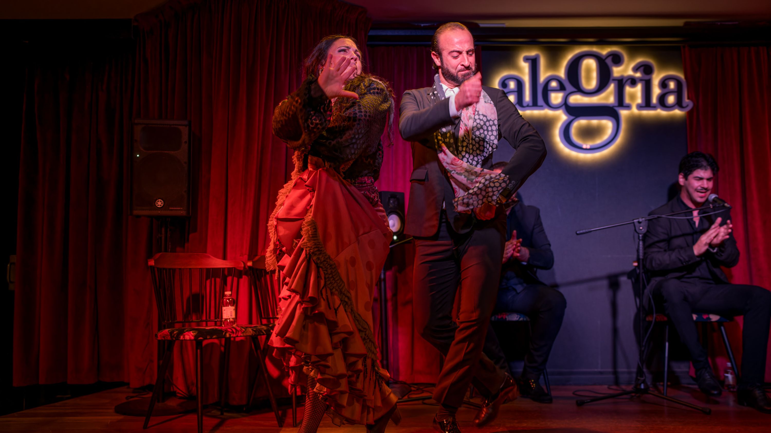 馬拉加佛朗明哥 Alegria 舞團佛朗明哥表演 (Flamenco show at Flamenco Alegria in Malaga)