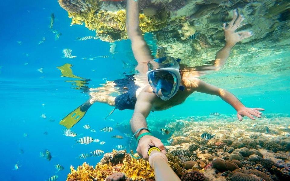 Hurghada: Private Speed Boat Trip 3 Snorkeling Spots