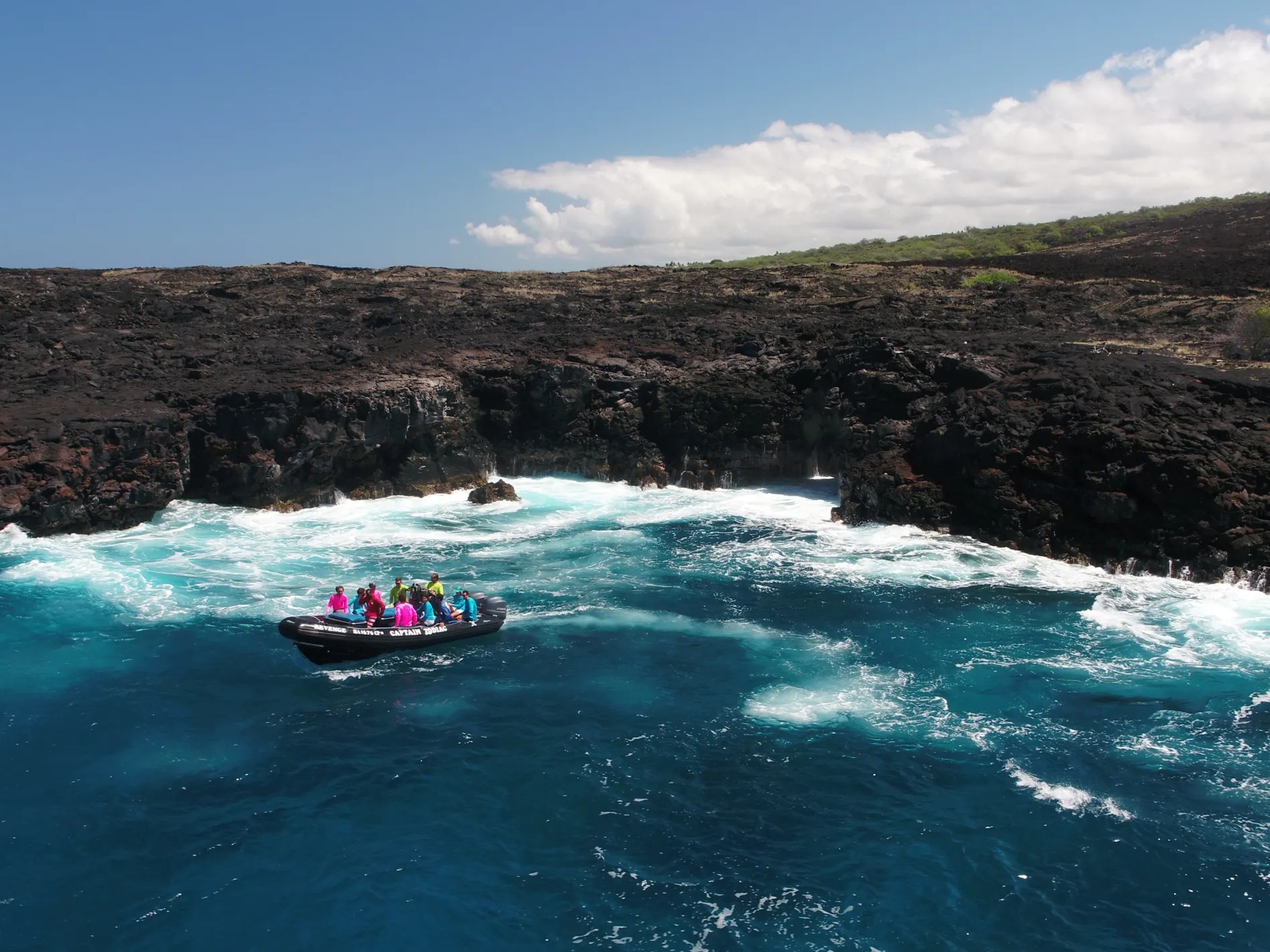 Captain Zodiac Raft and Snorkel Experience in Kealakekua Bay