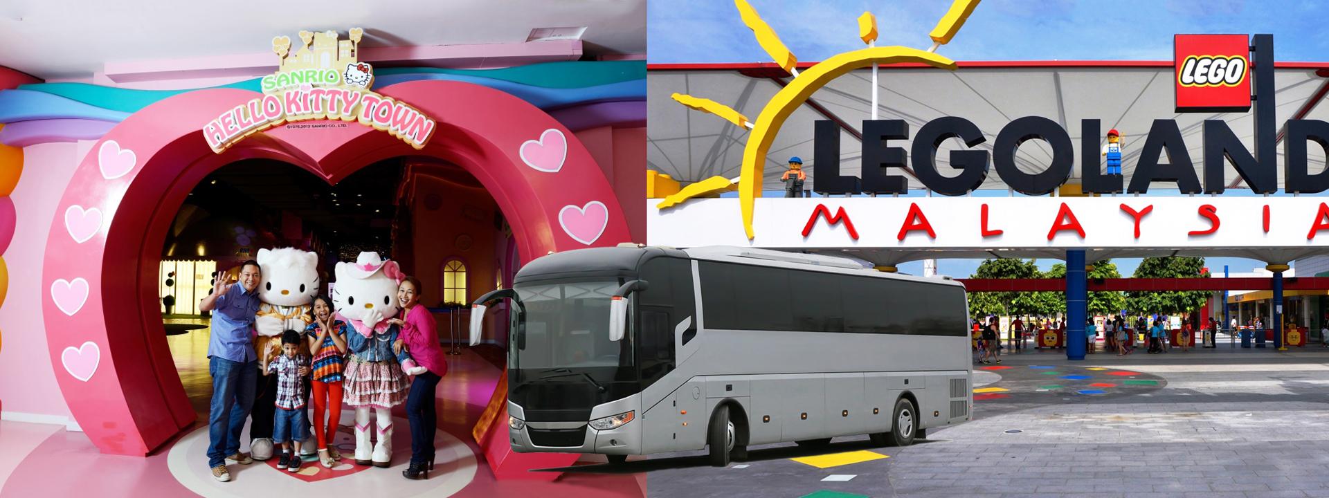 Legoland to store hello kitty town