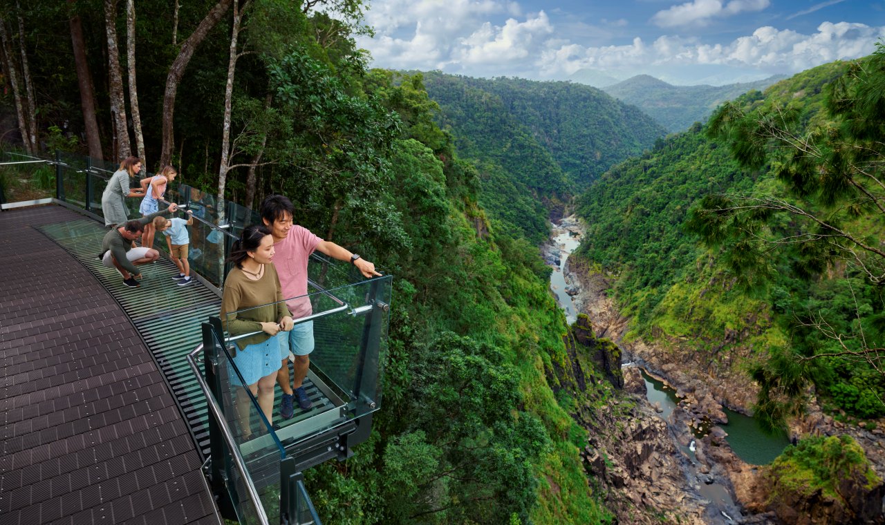 Kuranda, Skyrail and Scenic Rail Day Tour with Transfers