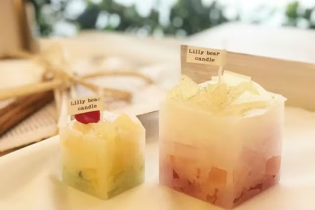 Jewel candle making & jewel soap making experience (Osaka)