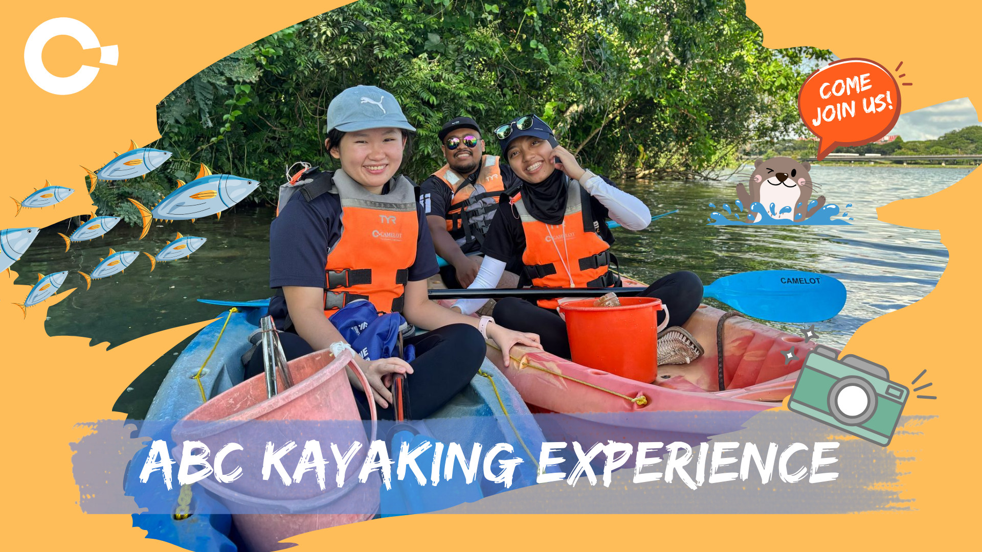 立即加入我們，體驗獨特的兩小時「ABC 獨木舟」行程，完美融合休閒、教育與環保行動！