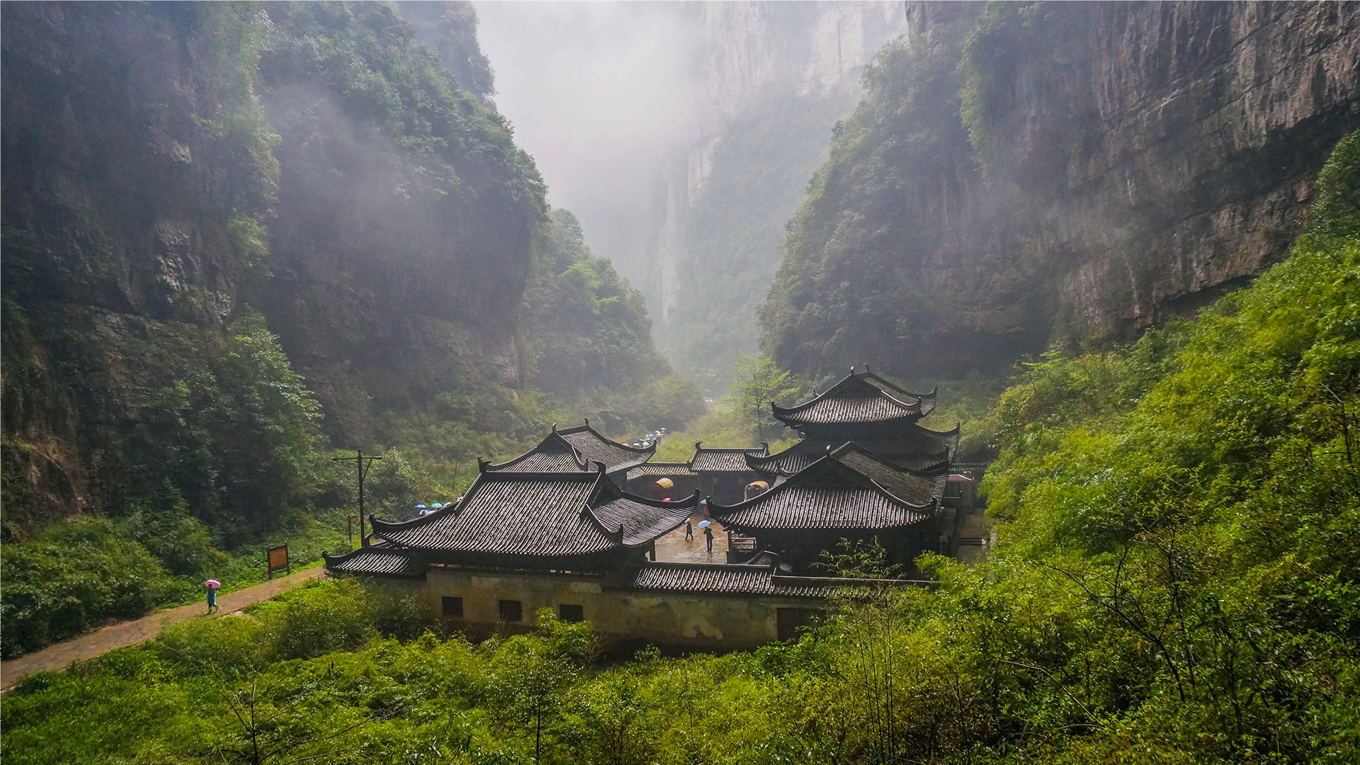 重慶武隆天生三橋+烏江畫廊+九黎城二日遊（私家團&導遊）