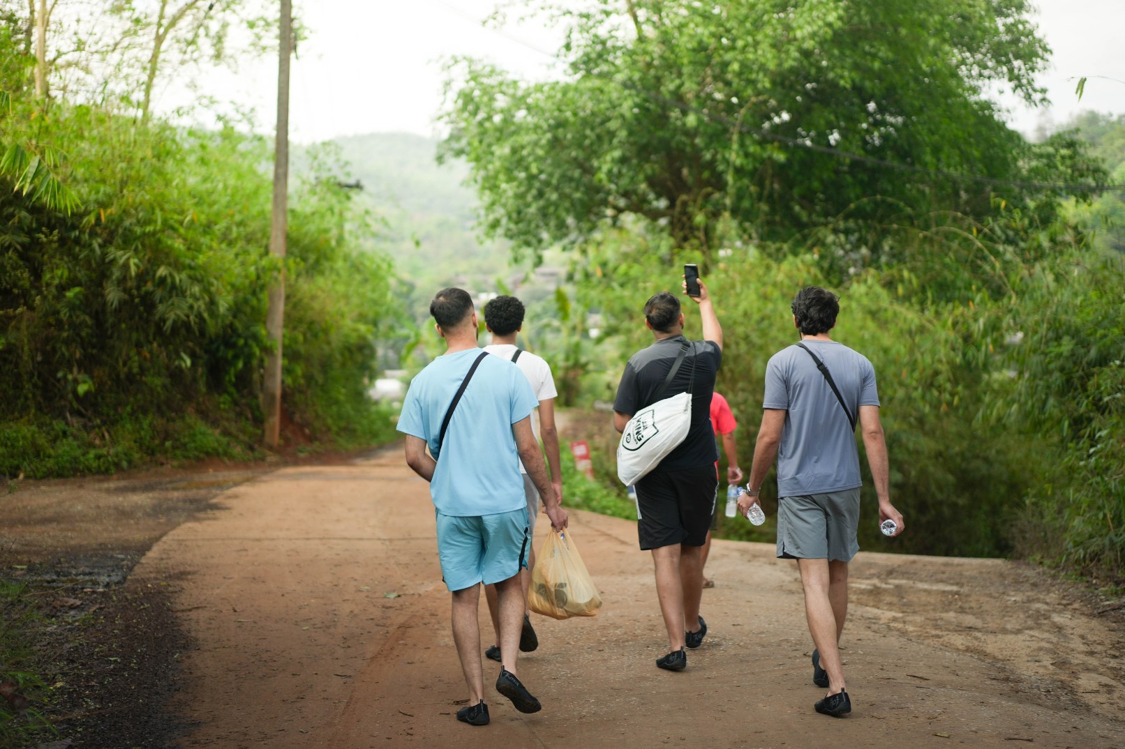 Arrive at the local village in Maewang
