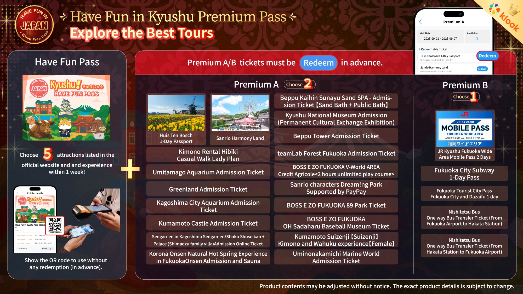 Have Fun in Kyusyu Premium Pass