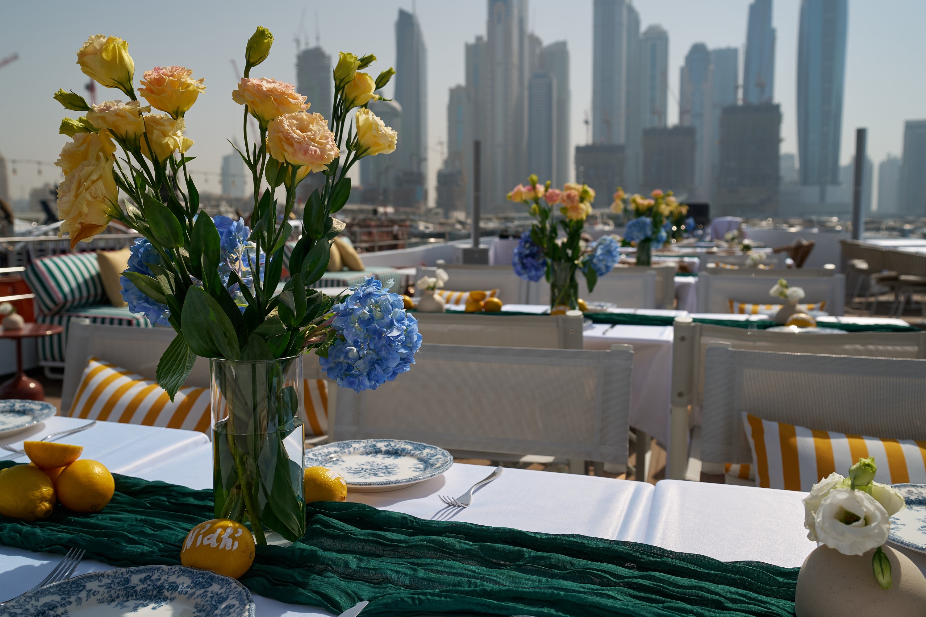 Noble Luxury Dinner Cruise at Dubai Marina with Michelin Chef Menu