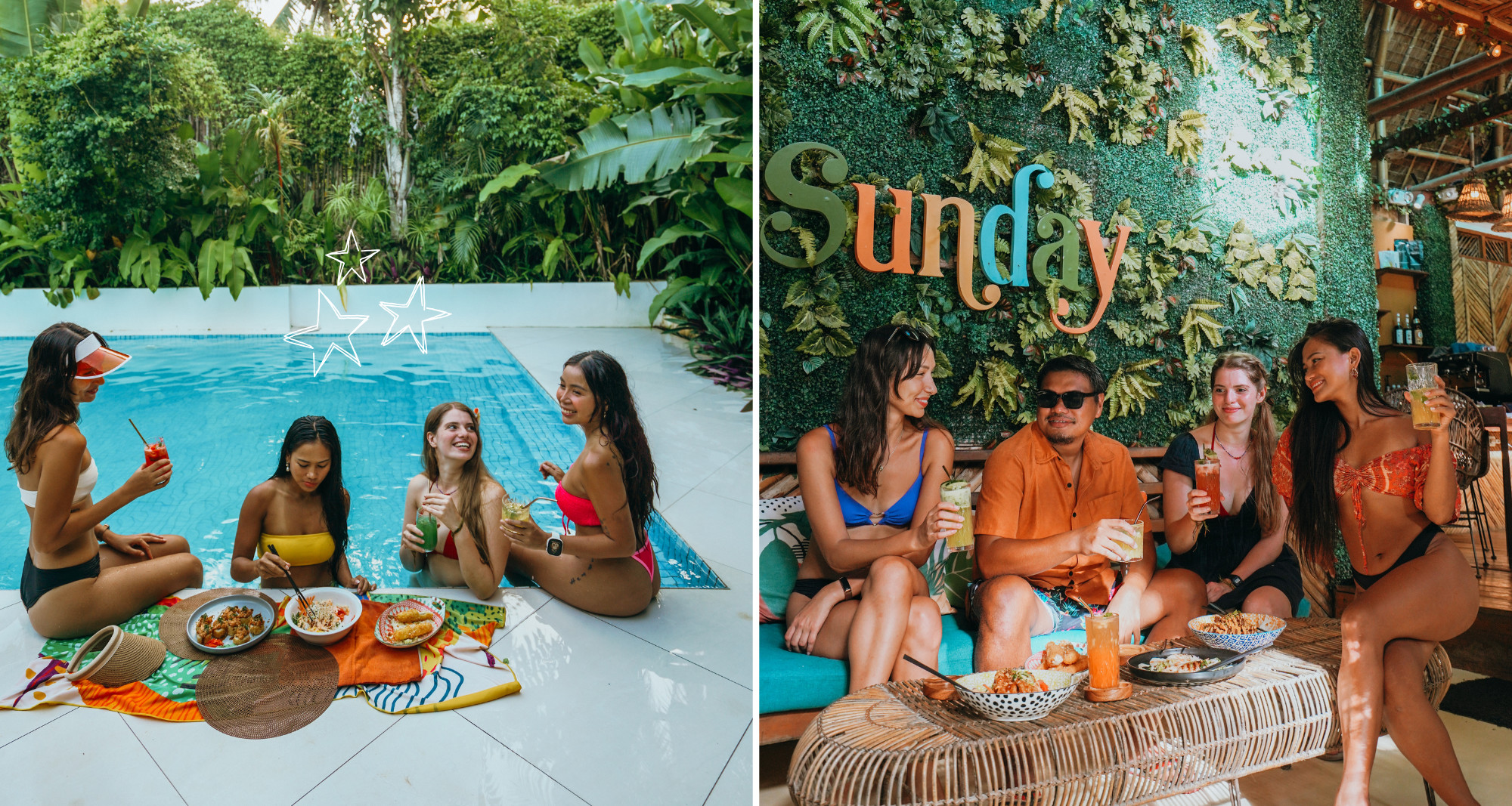 Воскресенье на Сиаргао в Villa Cali