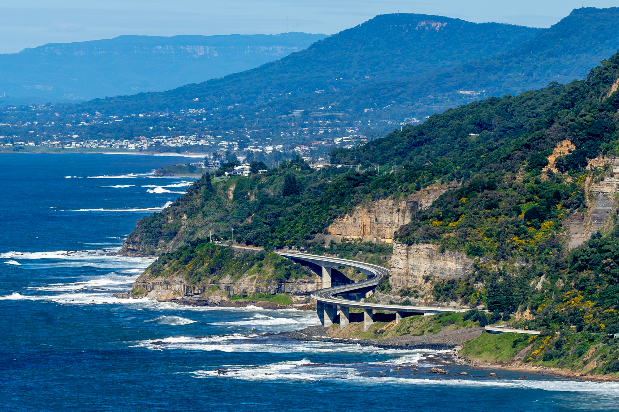 雪梨近郊之旅：海崖大橋＆噴水洞＆海灘＆農田