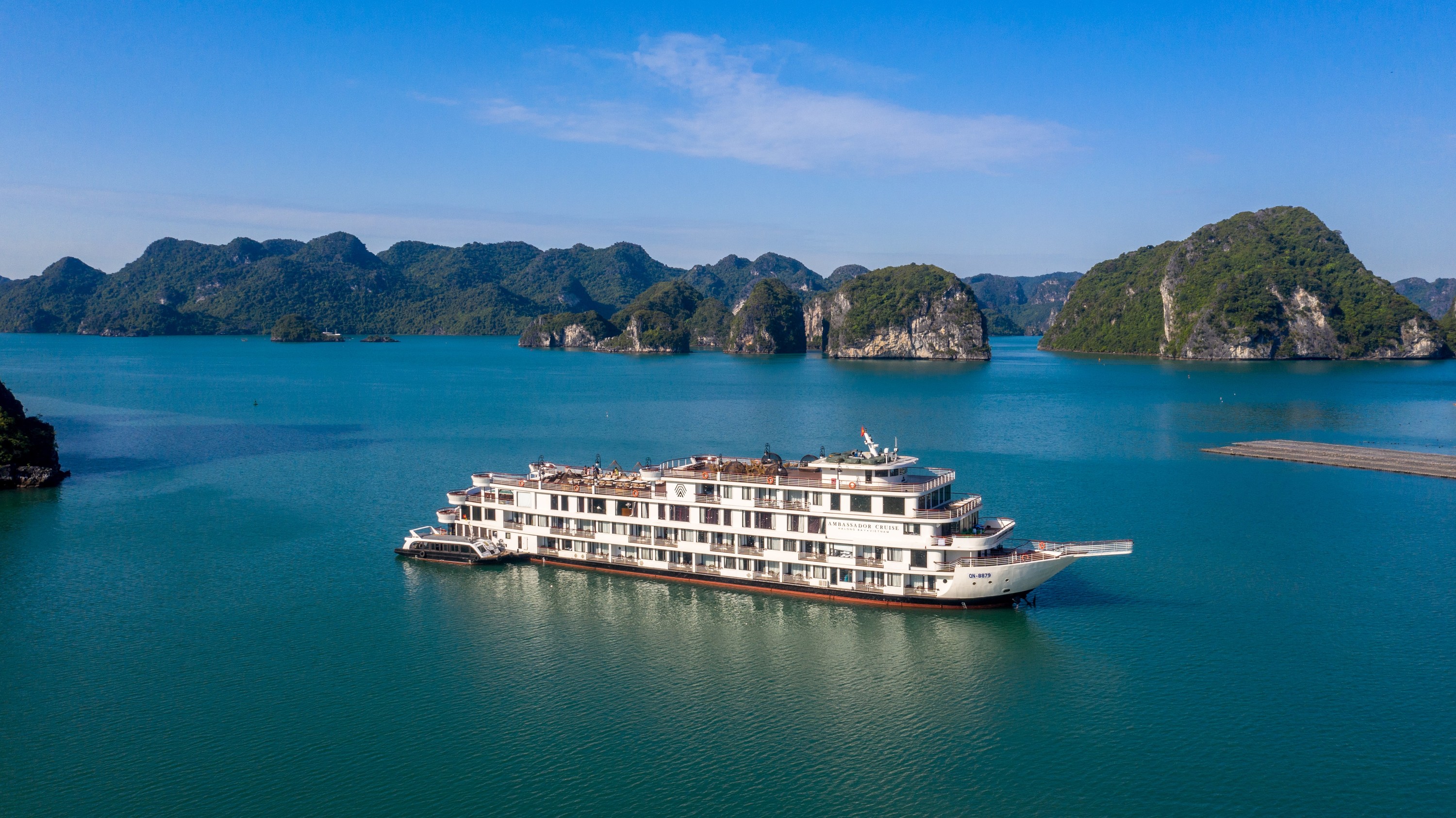 ล่องเรือแอมบาสเดอร์ 2 วัน 1 คืน: ฮาลองเบย์, ถ้ำซุงซ็อต, เกาะตีโตป