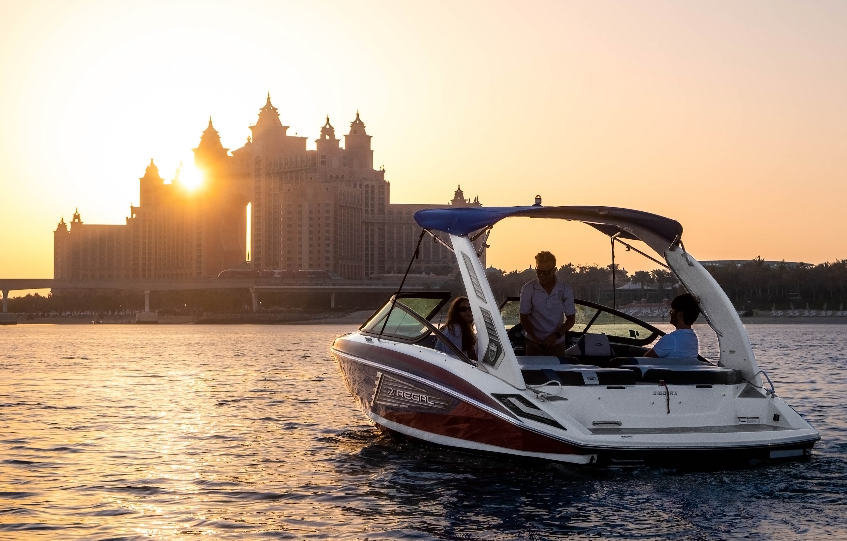 Catch the sunset on a private cruise