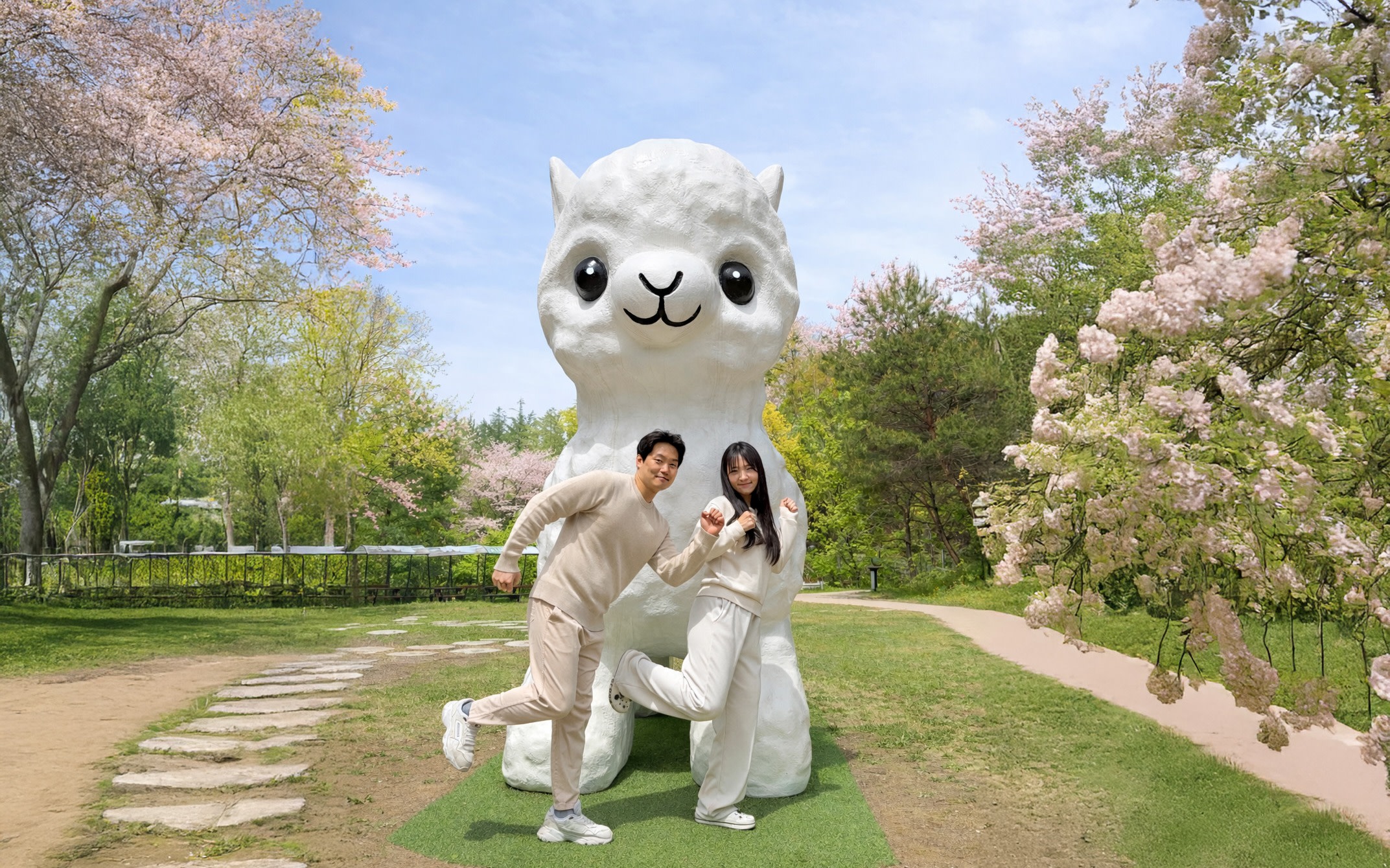 9-Hour Private Car Charter to Nami Island Suburb / Alpaca World from Seoul