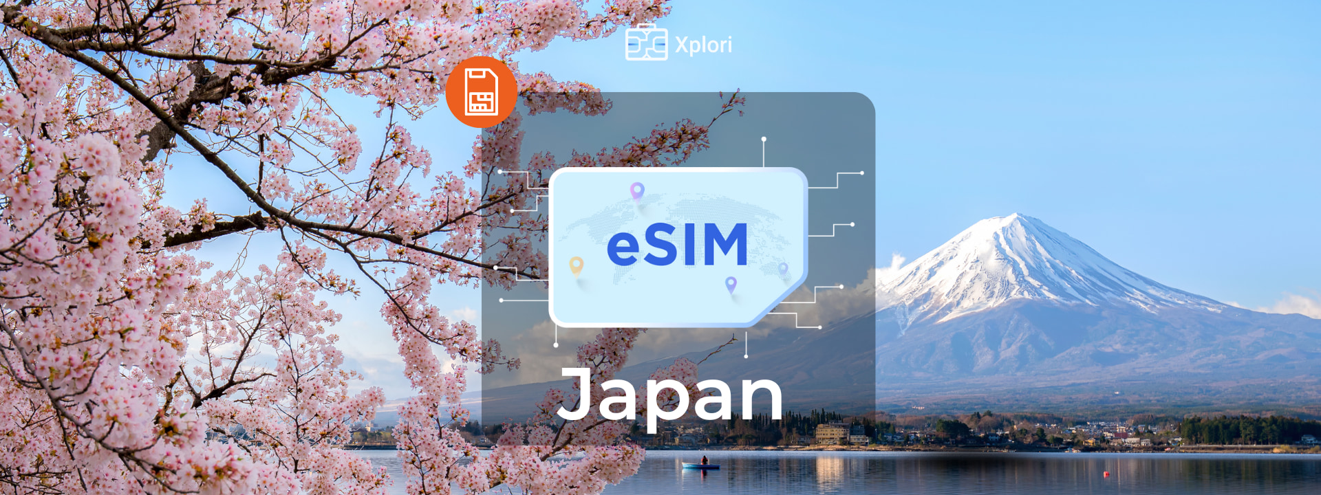 日本 eSIM 虛擬 SIM 卡（QR Code 即買即用）- Xplori 提供