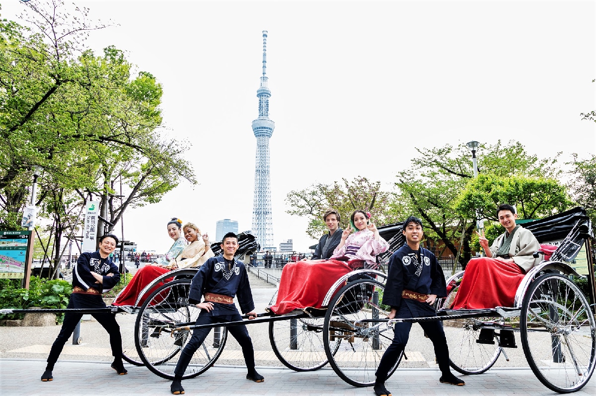 私人行程：淺草傳統人力車 & 日式天婦羅料理